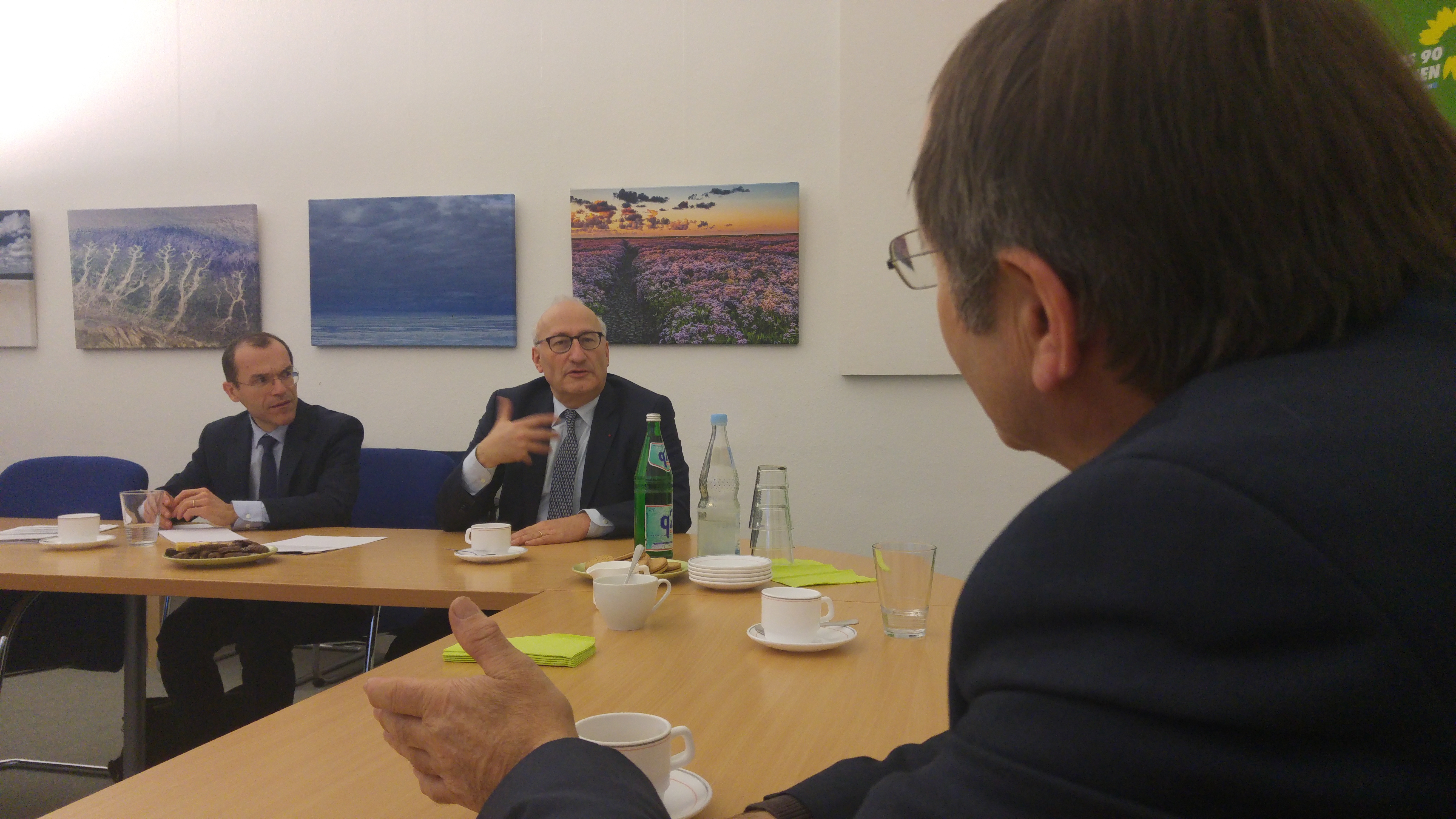 Laurent Toulouse, Philippe Etienne und Bernd Voß Laurent Toulouse, Philippe Etienne und Bernd Voß